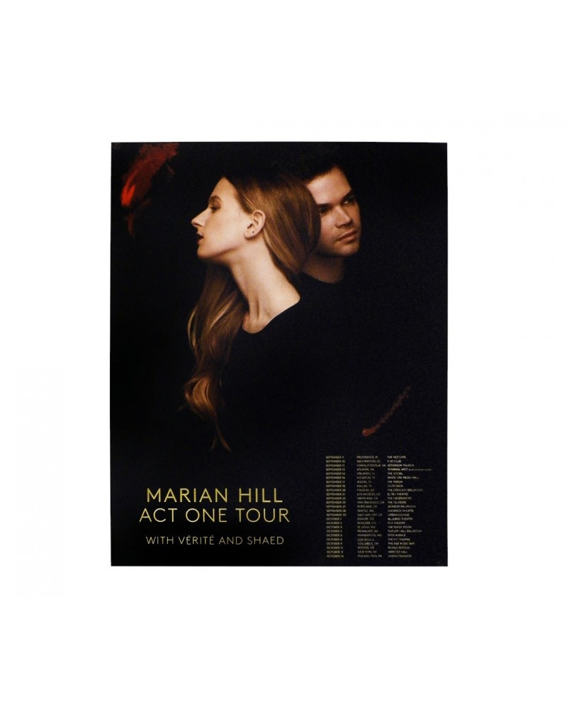 Marian Hill Act One 2016 Tour Poster $8.00 Decor