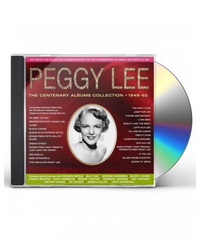 Peggy Lee CENTENARY ALBUMS COLLECTION 1948-62 CD $16.79 CD