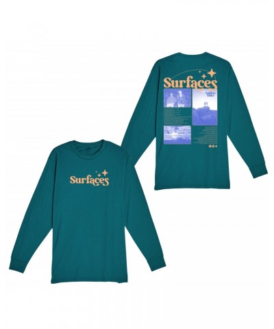 Surfaces Golden Hour Teal Long Sleeve $8.92 Shirts