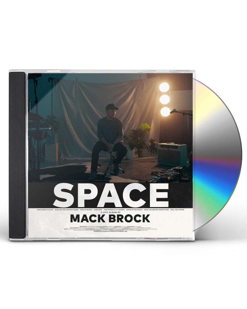 Mack Brock SPACE CD $12.50 CD