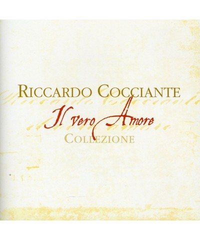 Riccardo Cocciante IL VERO AMORE CD $48.00 CD