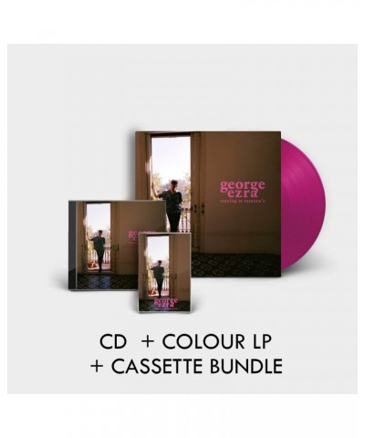 George Ezra CD + Pink LP + Cassette Bundle (Vinyl) $14.10 Vinyl