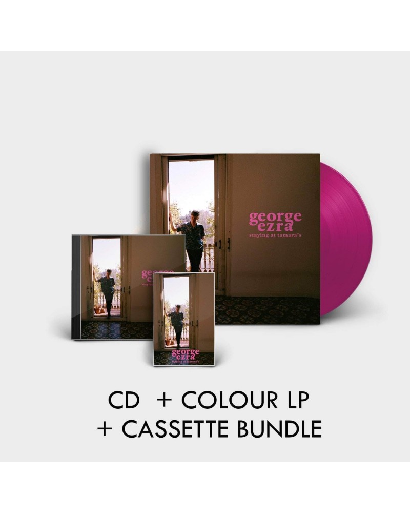 George Ezra CD + Pink LP + Cassette Bundle (Vinyl) $14.10 Vinyl