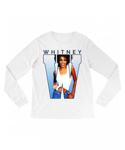 Whitney Houston Long Sleeve Shirt | 1987 "W" Is For Whitney Shirt $8.59 Shirts