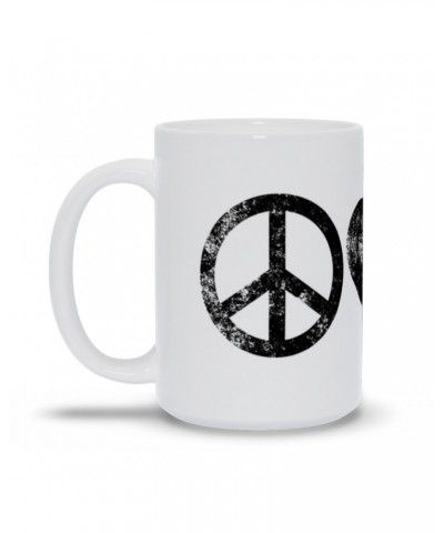 Music Life Mug | Peace Love Rock n' Roll Mug $15.80 Drinkware