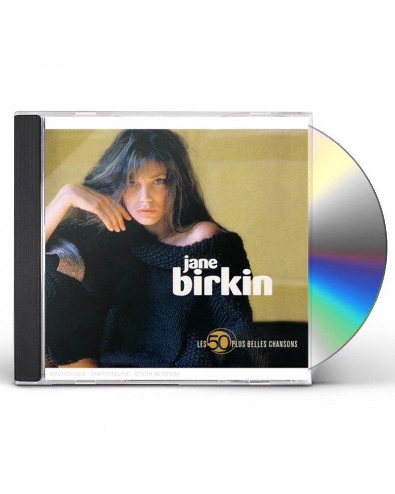 Jane Birkin LES 50 PLUS BELLES CHANSONS CD $8.30 CD